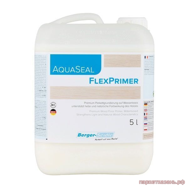 Паркетный лак грунтовочный Berger Aqua-Seal Flex Primer